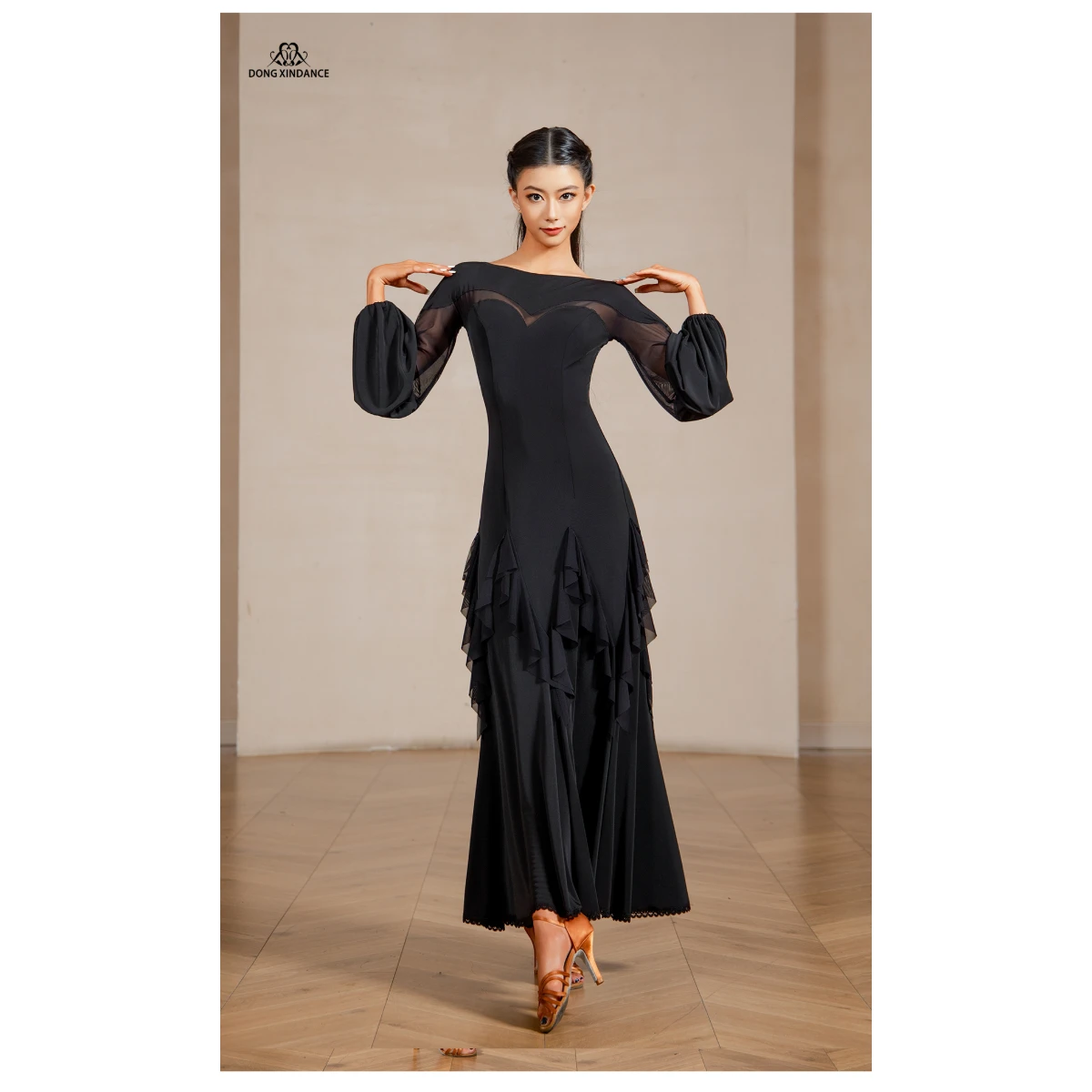 MY780 Women’s Ballroom Dance Dress (With Bra Pads, Without Briefs)